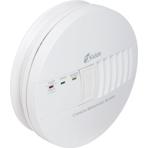 Kidde Hardwired Carbon Monoxide Detector With 9-Volt Battery Backup, LED Indicators