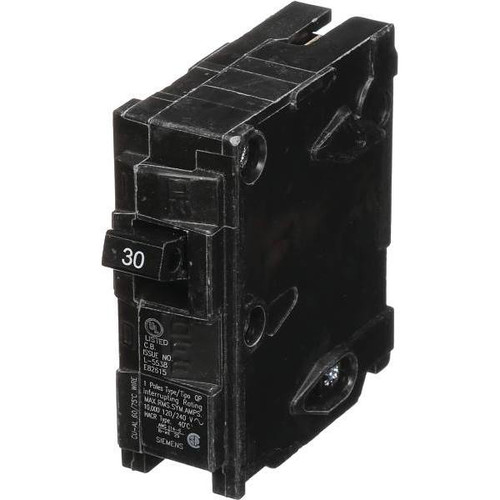 Siemens 30 Amp Single-Pole Type Qp Circuit Breaker