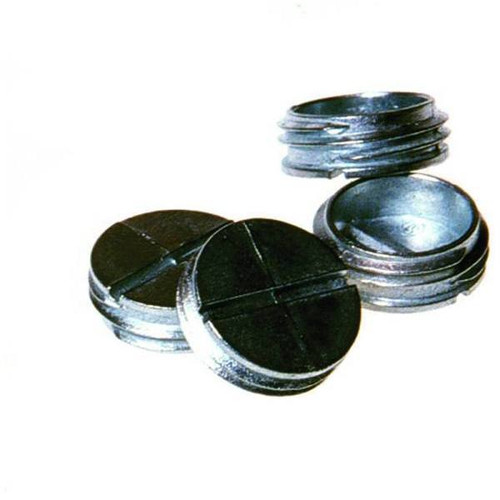 Bell Npt Thread, Weatherproof, 1/2", Closure Plugs, Package Of 4