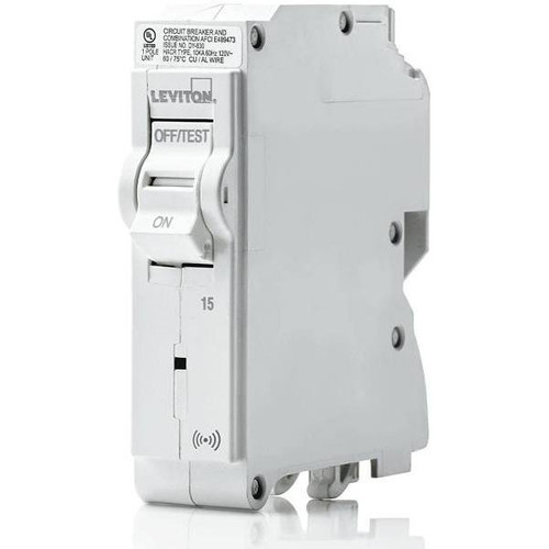Leviton Standard 1-Pole 15 Amp 120 V 10 Ka Interrupt Rating Smart Branch Circuit Breaker