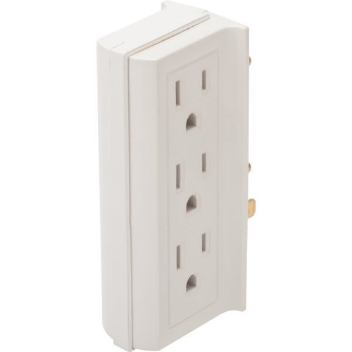 Prime Wire & Cable 6-Outlet Space-Saver Power Tap