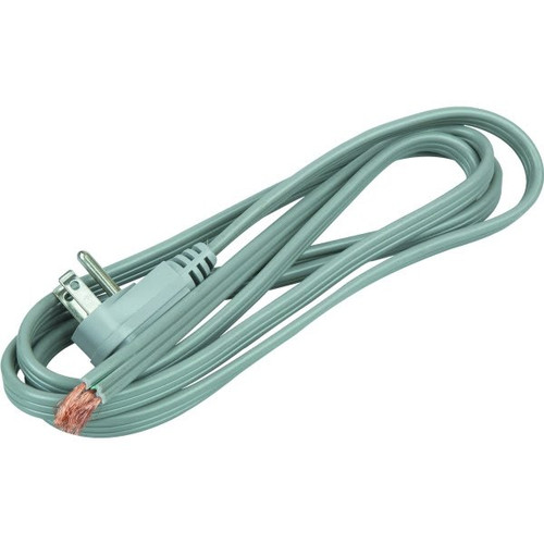 Prime Wire & Cable 6ft 16/3 Spt-3 Power Supply Cord W/Right Angle Plug (Gray)