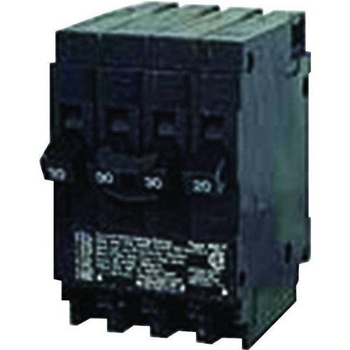Siemens Triplex 20 Amp Single-Pole 2-Outer And 30 Amp Double-Pole 1-Inner Circuit Breaker
