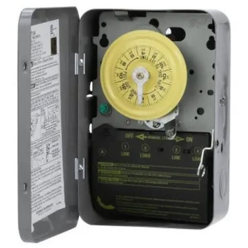 Intermatic 24 Hr 40 Amp 208/277 Volt Heavy-Duty Mechanical Hardwired Timer