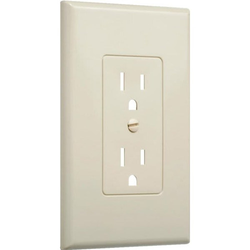 Taymac Masque Toggle To Decorator Adapter Wall Plate, Ivory, Package Of 5