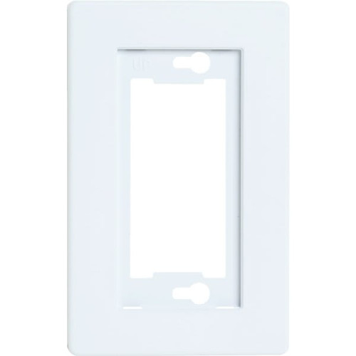 Taymac Allure 1-Gang Pvc Wall Plate (6-Pack) (White)