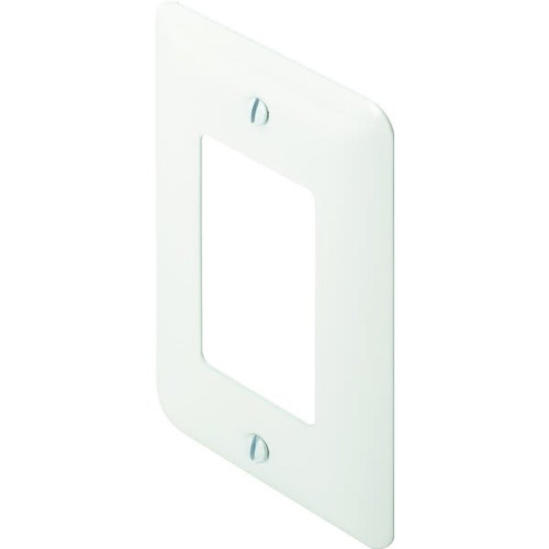 Titan3 1-Gang Metal Princess Decorator Wall Plate (25-Pack) (White)