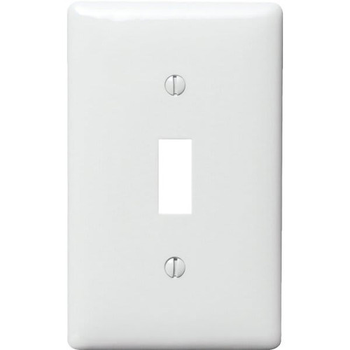 Hubbell 1-Gang Toggle Wall Plate (25-Pack)