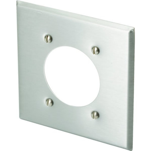 Titan3 2-Gang Stainless Steel Wall Plate