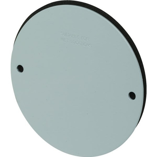 Bell Blank Round Weatherproof Cover (Gray)