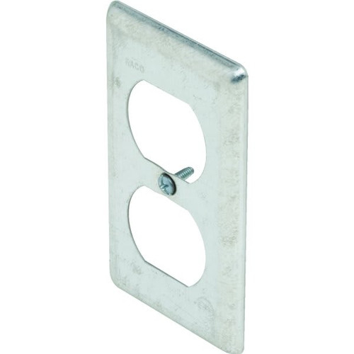 Hubbell 4 X 2 In Duplex Receptacle Handy Box Cover