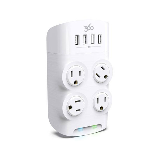 360 Electrical Revolve24 24-Watt 4-Outlet Surge Protector