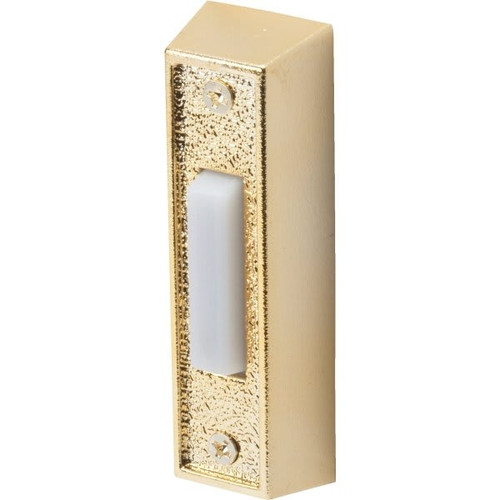 Newhouse Hardware Lighted Door Chime Button - Brass