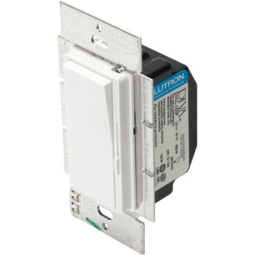 Lutron Diva 120 Volt Single Pole 3-Way Dimmer Switch (White)