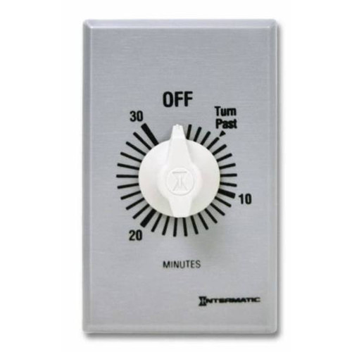 Intermatic 30 Minute Spring-Wound Time Switch W/ Plate