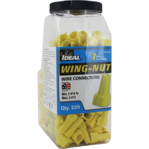 Ideal 18-12 G. Twist-On Wire Connector (225-Pack)