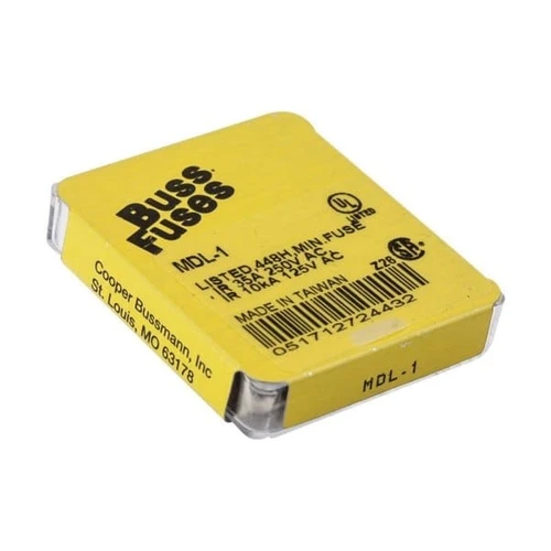 Bussmann 1 Amp 250 Volt Time-Delay Fuse (5-Pack)