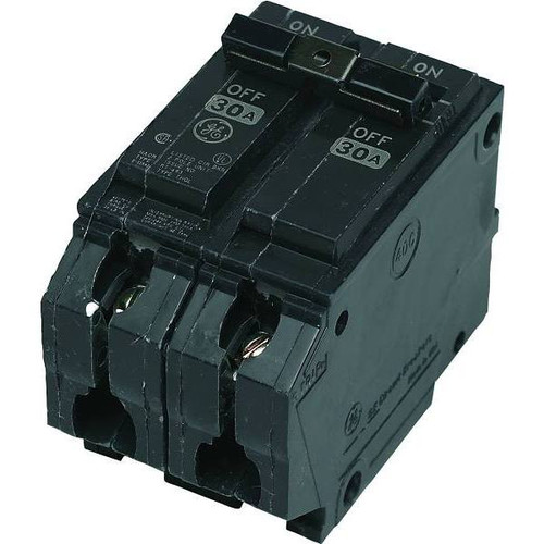 Ge 50 Amp 120/240 Volt 2-Pole Thick Circuit Breaker