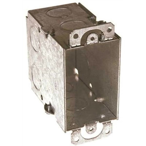 Raco 3" X 2" X 3-1/2" Gangable Switch Box, 9 X 1/2" Ko