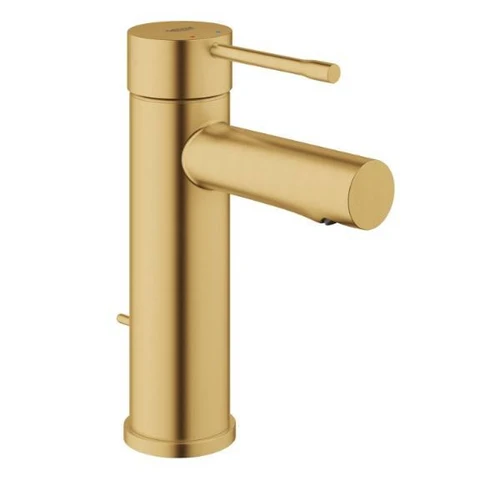 Grohe Essence New Single-Handle Curved Bathroom Faucet Brushed Cool Sunrise