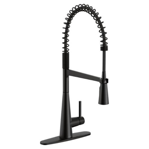 Moen Sleek Kitchen Spring Matte Black