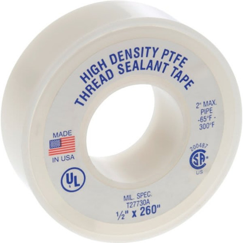 Black Swan Ptfe Tape High Density 1/2 X 520" Pack Of 10
