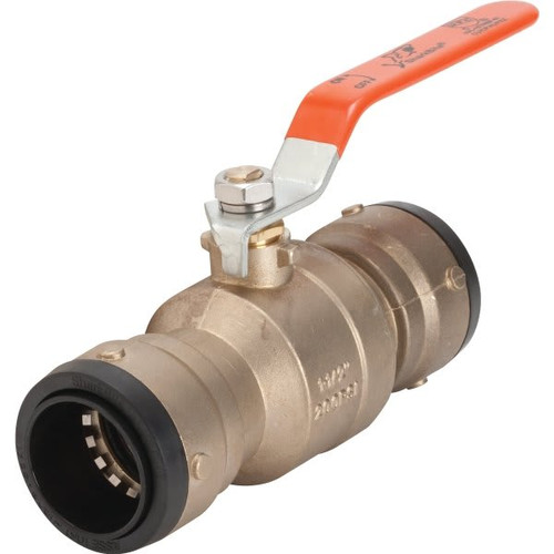 Sharkbite 1-1/2" Ball Valve Sharkbite X Sharkbite
