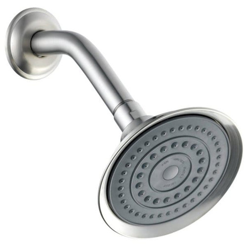Design House Eden Showerhead Kit, Satin Nickel Finish