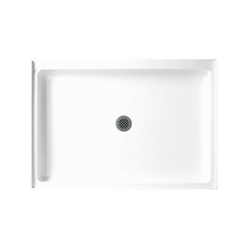 Swan Veritek White Single-Threshold Shower Floor 34" X 42"