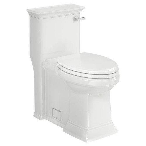 American Standard Town Square S Elongated One-Piece Toilet W/ Right Side Lever (White)