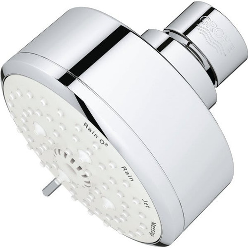 Grohe -New Tempesta Cosmopolitan 100 Shower Head 4-Sprays, 1.75 Gpm