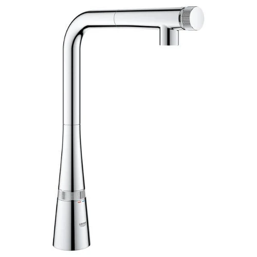 Grohe Ladylux Smartcontrol Pull-Out Dual Spray Kitchen Faucet (Starlight Chrome)