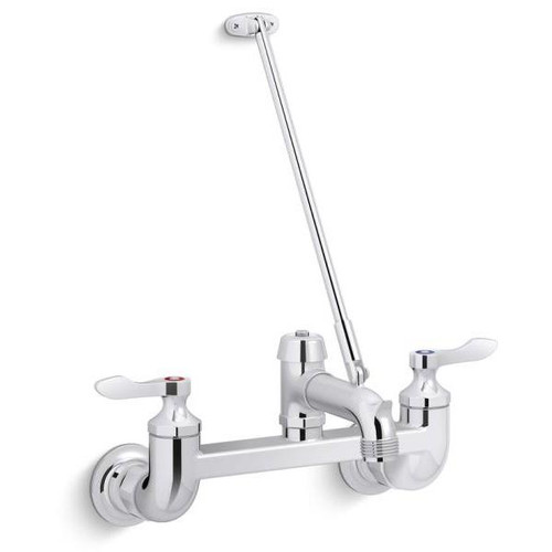 Kohler Triton Bowe 2-Hole Widespread Service Sink Faucet W/ Lever Handles