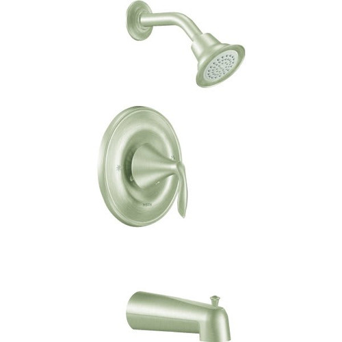 Moen Eva Tub/Shower Trim, 2.5 GPM Shower, Brushed Nickel