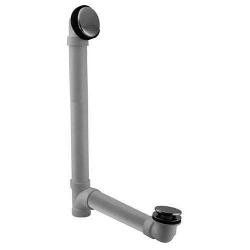 Westbrass Illusionary Overflow 12 In. And 4 In. Sch. 40 Pvc Bath