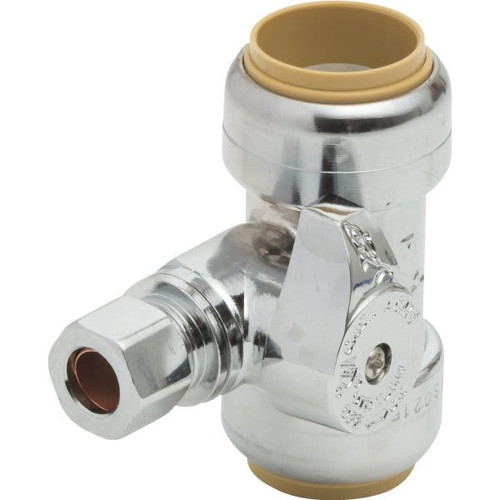 Sharkbite Service Tee Stop - 1/2 X 1/2 X 3/8"
