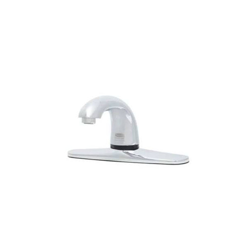 Rubbermaid Commercial Milano 1-Hole Polished Chrome Low-Lead Deck-Mount Lavatory Faucet