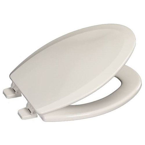 Centoco Elongated Plastic Toilet Seat, Traditional And Concealed Trap Bowls