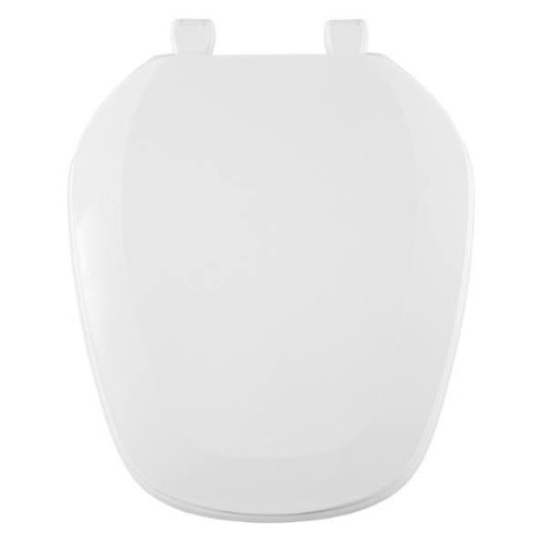 Centoco Eljer Emblem Square Front Round Toilet Seat In White