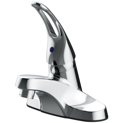 Single Handle Bath Faucet, Drilled For Popup, Chrome 1.2gpm