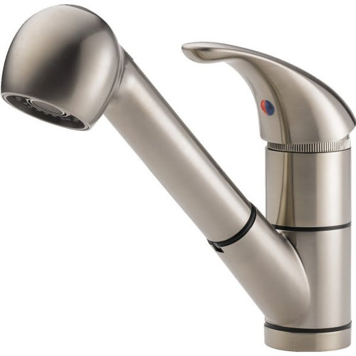 Peerless Choice Pull-Out Kitchen Faucet (Stainless)