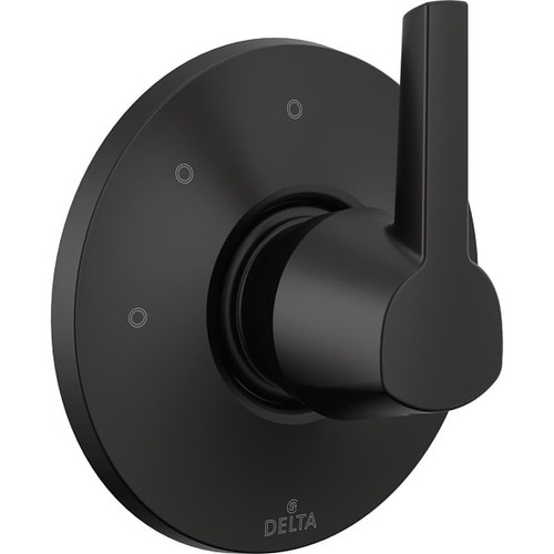 Delta Galeon 3-Setting Diverter Shower Trim In Matte Black