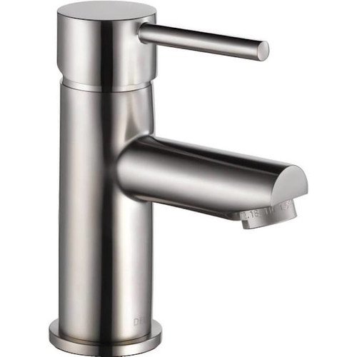 Delta Modern Single Handle Project-Pack Bathroom Faucet In Stainless