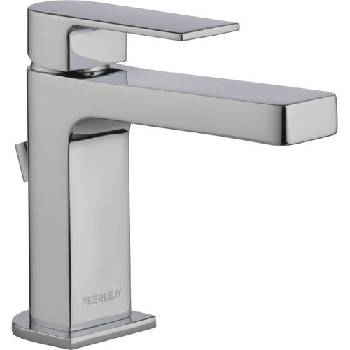 Peerless Xander Single Handle Bathroom Metal Pop Up In Chrome