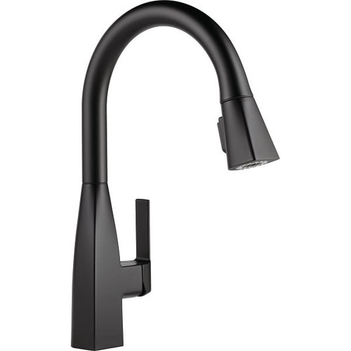 Peerless Xander Single-Handle Pull-Down Kitchen Faucet In Matte Black