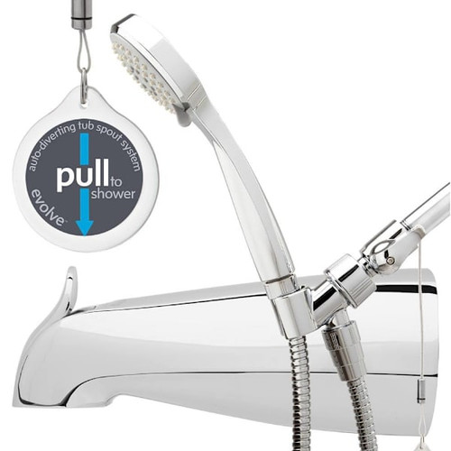 Evolve Showerstart Express 1.5 GPM Tub/Handshower Combo W/ Thermostatic Valve 9-Pk
