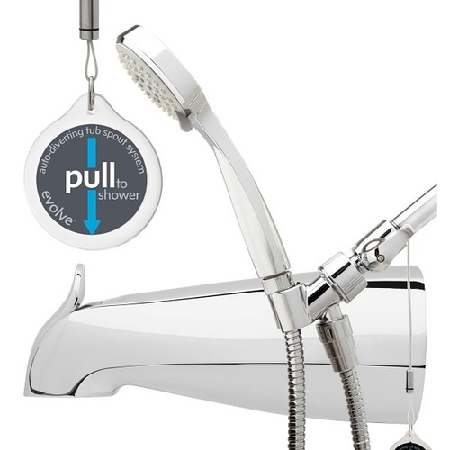 Evolve Showerstart Express 1.5 GPM Tub/Shower Combo W Thermostatic Valve, 9-Pk