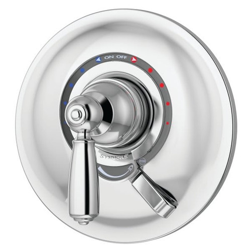 Symmons Allura Valve Trim In Chrome Lever Handle, Integral Volume Control Handle
