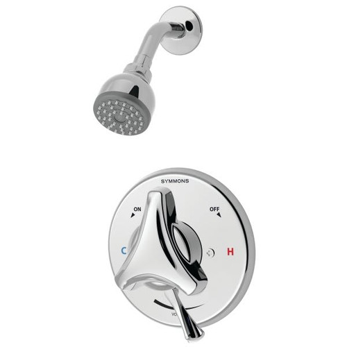 Symmons Origins 2.5 Gpm Shower System Trim W/ Tri-Star Handle (P. Chrome)