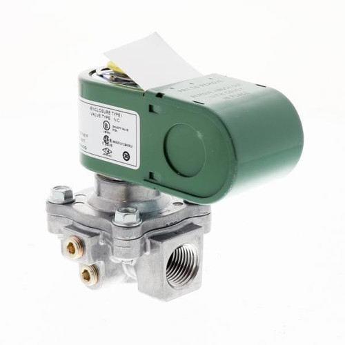 Asco 1/2" 120v Normally Closed Gas Valve 6 Psi Max